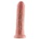 Realistische Dildo King Cock 8" 21 x 4,9 cm Licht Huidskleur