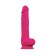 Realistische Siliconen Dildo 38 x 7 cm Silexd Roze