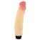Realistische Vibrator RUBBER 20 x 4 cm Licht Huid