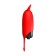 Mini Siliconen Bullet Vibrator POCKET DEVOL 8.5 x 2.3 cm Rood