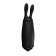 Mini Siliconen Bullet Vibrator POCKET RABBIT 8,5 x 2,3 cm Zwart