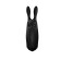 Mini Siliconen Bullet Vibrator POCKET RABBIT 8,5 x 2,3 cm Zwart