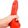 Realistische Dildo KEITH Alles Rood 22 x 5 cm Rood