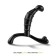 Prostaat Massager Silicone AUDATHER 11.3 x 2.5 cm Zwart
