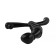 Prostaat Massager Silicone AUDATHER 11.3 x 2.5 cm Zwart