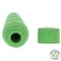 Progressieve vibrator in 100% biologisch afbreekbaar PLA 18,5 x 4 cm Groen