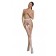 Kruisloze ECO-vriendelijke panty's in het wit - One Size S001