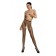 Kruisloze ECO-vriendelijke panty's in het zwart - One Size S007