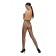 Kruisloze ECO-vriendelijke panty's in het zwart - One Size S007