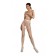 Kruisloze ECO-vriendelijke panty's in het wit - One Size S007