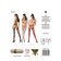Crotchless Fishnet Panty's in het zwart - One Size S004
