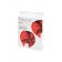 Tepelcovers Zelfklevend met Strik en Pailletten BLAZE Rood