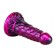 Siliconen Dildo CYRIX Fuchsia en Zwart 20 x 6 cm