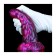 Siliconen Dildo CYRIX Fuchsia en Zwart 20 x 6 cm