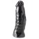 Gigantische Realistische Dildo HT11 Zwart 24 x 7,5 cm