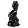 Reusachtige Dildo LADY SEXY Zwart 23,5 x 9 cm