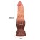 Gigantische Siliconen Dubbellaagse Dildo NATURE PRINCE 24.5 x 6.3 cm Multicolor
