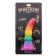 Anale dildo in siliconen CHEEKY BOYTOY 16 x 3,5 cm Pride-kleur