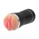 Dubbele masturbator in de vorm van een vagina en mond DUPPLE 20 x 8 cm Licht Huidskleur