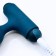 Vibrerende Progressieve Anale Plug in Siliconen SPLENDOR 2.0 12.1 x 2.6 cm Blauw Oplaadbaar