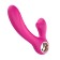 Konijn Vibrator in Silicone met Clitorale Pulsaties en Verwarming DASH 2.0 18.35 x 3.5 cm Roze Oplaadbaar