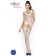 Kruisloze Sexy Bodystocking in het Wit - One Size BS038
