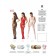 Kruisloze Sexy Bodystocking in Rood - One Size BS052