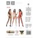 Kruisloze Sexy Bodystocking in het Zwart - One Size BS058