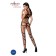Kruisloze Sexy Bodystocking in het Zwart - One Size BS058