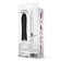 Mini Siliconen Vibrator BILIE 10 x 2.2 cm Zwart