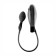 Opblaasbare realistische siliconen vibrator Seven Creations 20 x 10 cm Zwart
