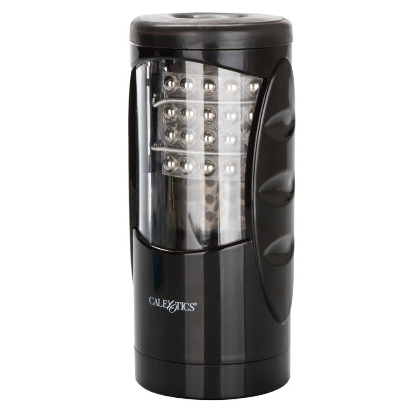 Masturbador Vibratório com Movimento Automático OPTIMUM POWER Preto