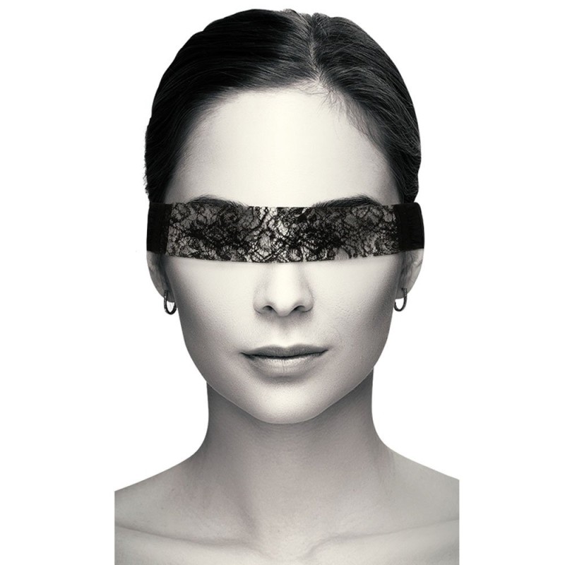 Venda em Renda Elegante COQUETTE largura 4 cm Preto