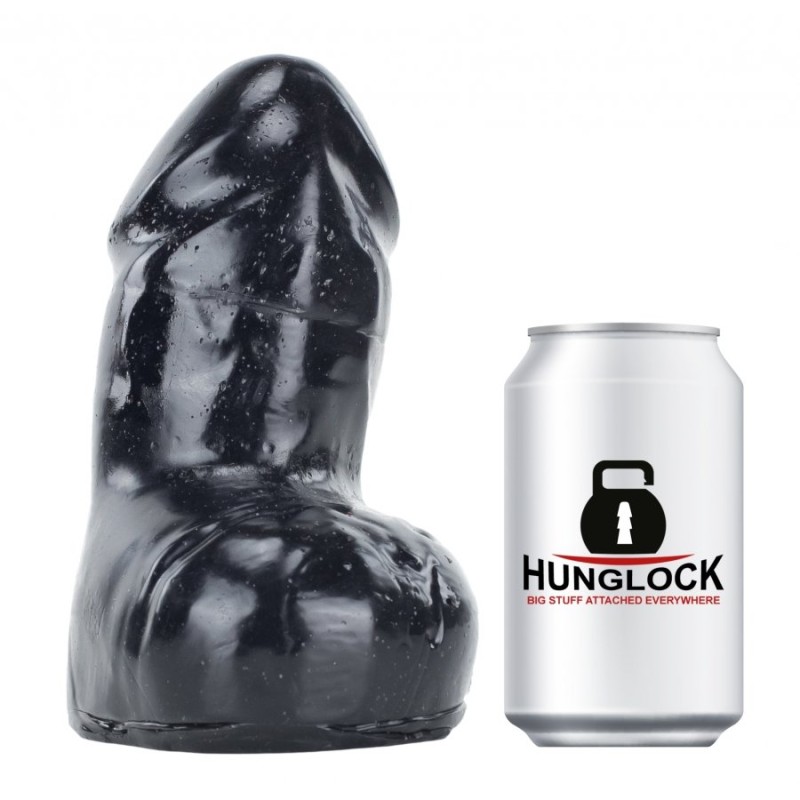 Dildo com Anexo Vac-U-Lock EASY Preto 16 x 6,5 cm