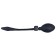 Dildo Anal Inflável de Silicone SIMPLY ANAL BALOON 30 x 11 cm Preto