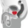 Massageador de Próstata de Silicone Rotativo TWISTER 20 x 4.1 cm Preto