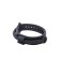 Anel peniano de silicone ajustável CLICK-N-GO preto.