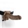 Strap-On com Dildo Oco Fetish Fantasy 19 x 4,3 cm Pele Escura