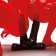 Dildo Duplo Realista TEAMWORK All Black Steroid 34,5 x 7,1 cm e 34,5 x 7,3 cm Preto
