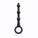Corrente Anal de Silicone ELEMER 17 x 2 cm Preto