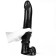 Dildo Gigante Realista ARTEM Dark Crystal 36,5 x 7 cm Preto