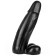 Gigante Realístico Dildo SUPER KUBA Dark Crystal 60 x 14,5 cm Preto