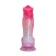 Dildo de Silicone MOFAX com Tons de Rosa 20 x 5,5 cm