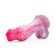 Dildo de Silicone MOFAX com Tons de Rosa 20 x 5,5 cm