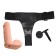 Strap-On com Arnês Ajustável e Dildo Realístico 17,5 x 4,3 cm FLAXY Pele Clara