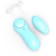 Ovo Vibratório com Controle Remoto LAASE 5.8 x 2.5 cm Azul