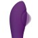 Vibrador de Coelho de Silicone com Pulsações NO. ELEVEN 20,6 x 4 cm Roxo Recarregável