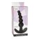 Plug anal progressivo vestível em BOLHAS de silicone 11,5 x 2,6 cm preto