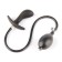 Plug Anal Inflável Usável em Silicone PROSTATE UP 8 x 2.7 cm Preto
