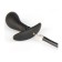 Plug Anal Inflável Usável em Silicone PROSTATE UP 8 x 2.7 cm Preto